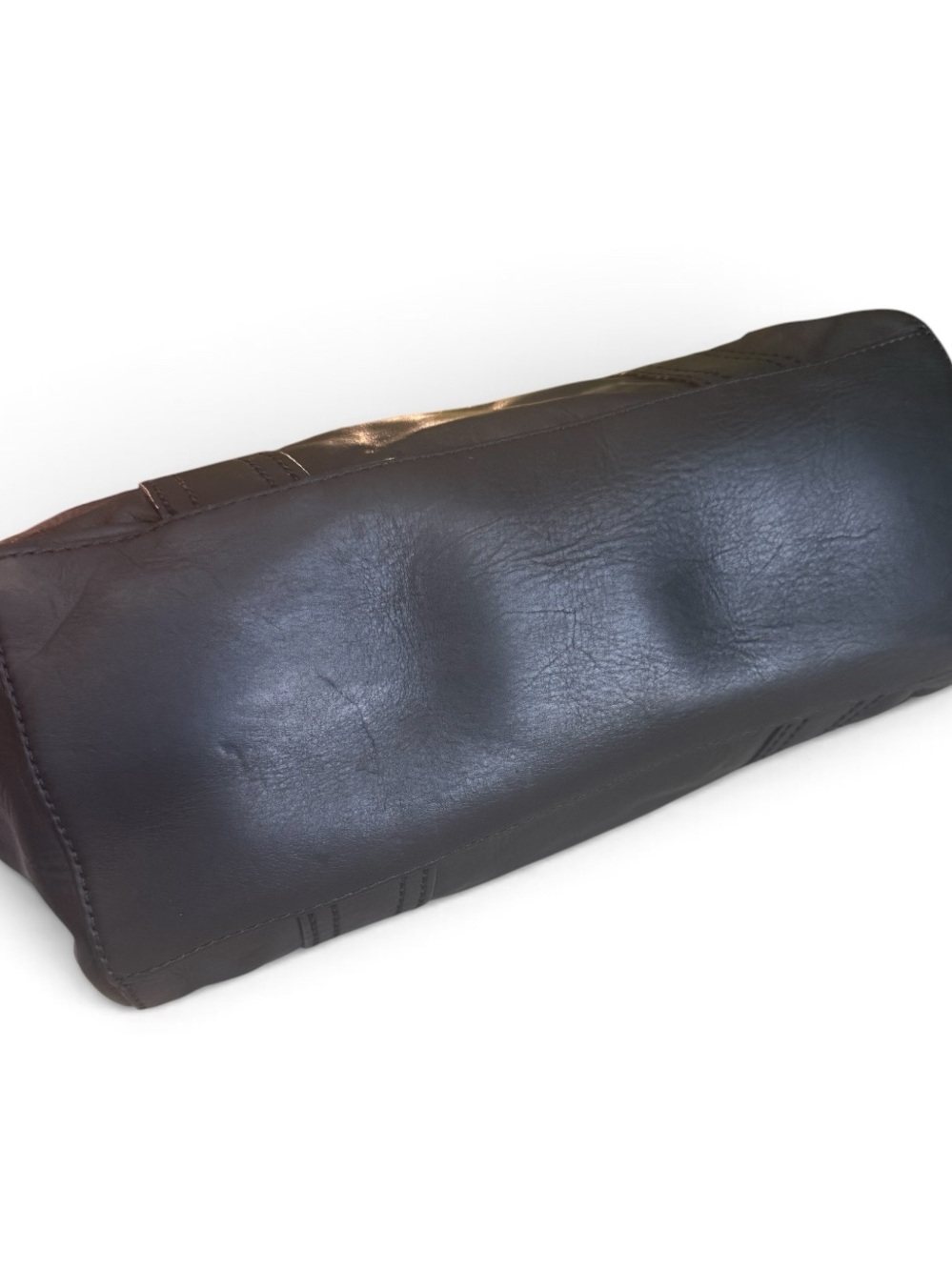 FRYE Melissa Tote Black Leather Shoulder Bag | New Without Tags | MSRP $428 - Picture 5 of 12
